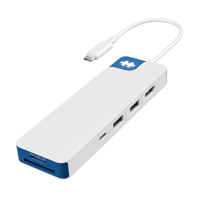 USB-C Hub TARGUS HyperDrive Flex 8 Port, plavi