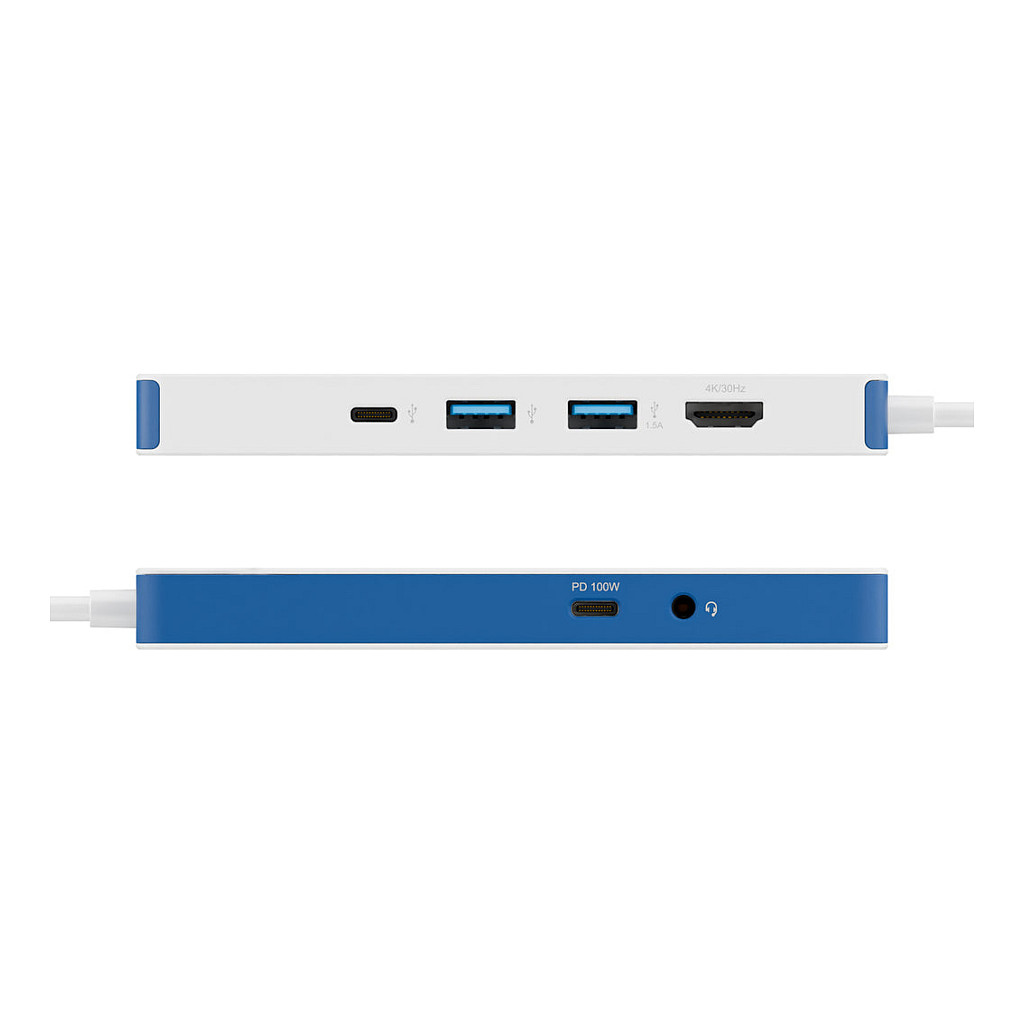 USB-C Hub TARGUS HyperDrive Flex 8 Port, plavi-4