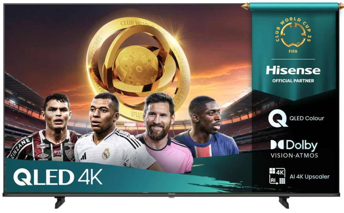 TV HISENSE 50E77Q (50", 126 cm, 4K, QLED, Smart TV)