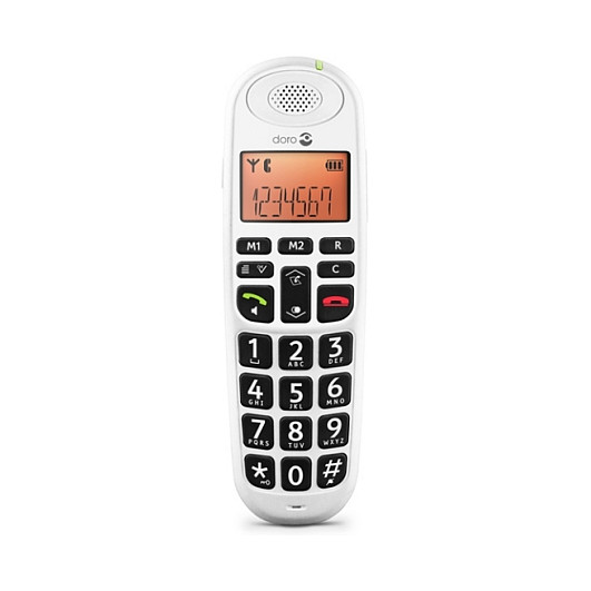 Bežični telefon DORO PhoneEasy 100w (bijeli)-1