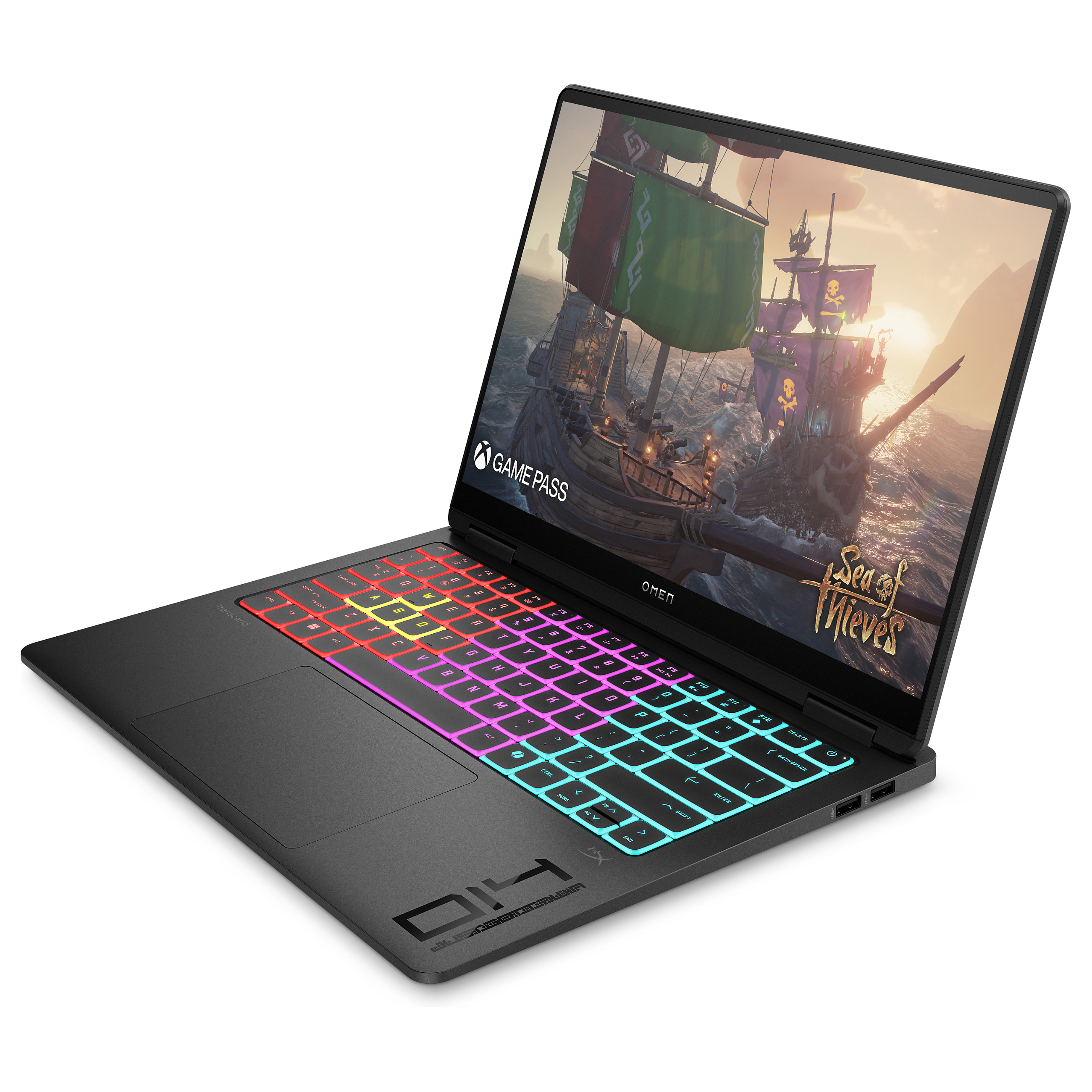 Laptop HP OMEN Transcend 14-fb1075ng (14", 3K OLED, Intel Core Ultra 7 255H, 32GB, 1TB SSD, GeForce RTX 5060, Windows 11) – internacionalna non HR tipkovnica-2