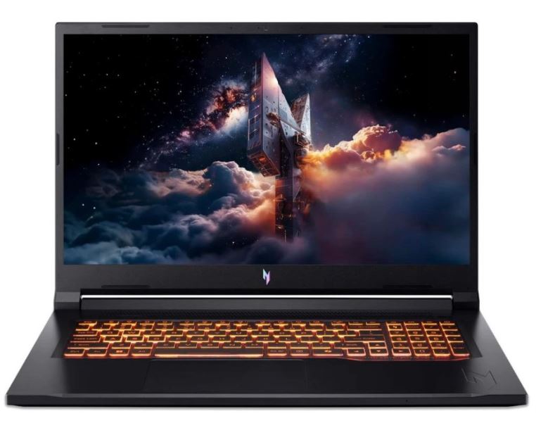 Laptop ACER Nitro V17 ANV17-41-R7VZ (17,3" QHD IPS, AMD Ryzen 7 260, 32GB RAM, 1TB SSD, NVIDIA GeForce RTX 5070, Win 11 Home, INT. tipkovnica, crni) - NH.QZJEG.005