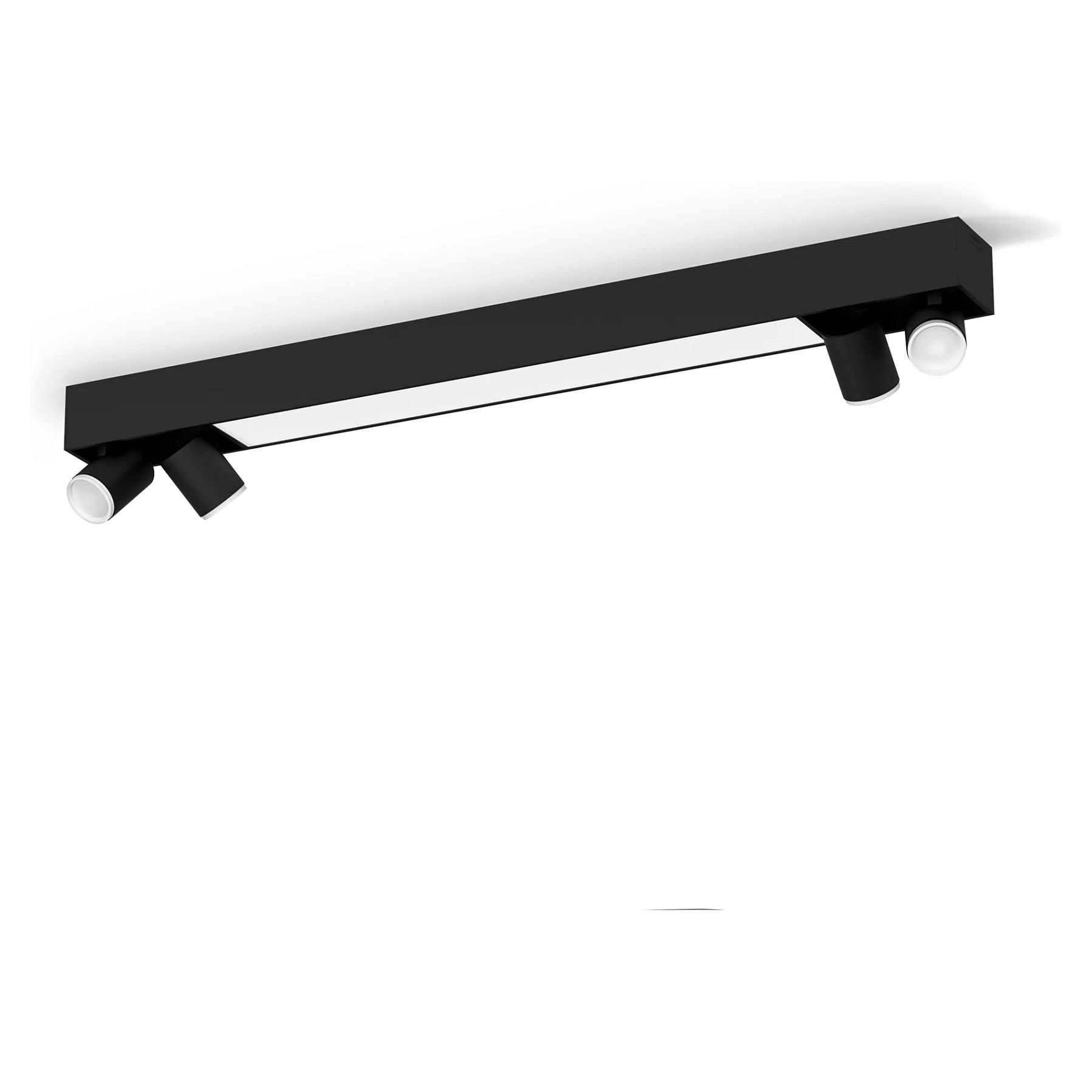 Stropna spot svjetiljka PHILIPS Hue Centris 4 (White and Color Ambiance, crna)-4