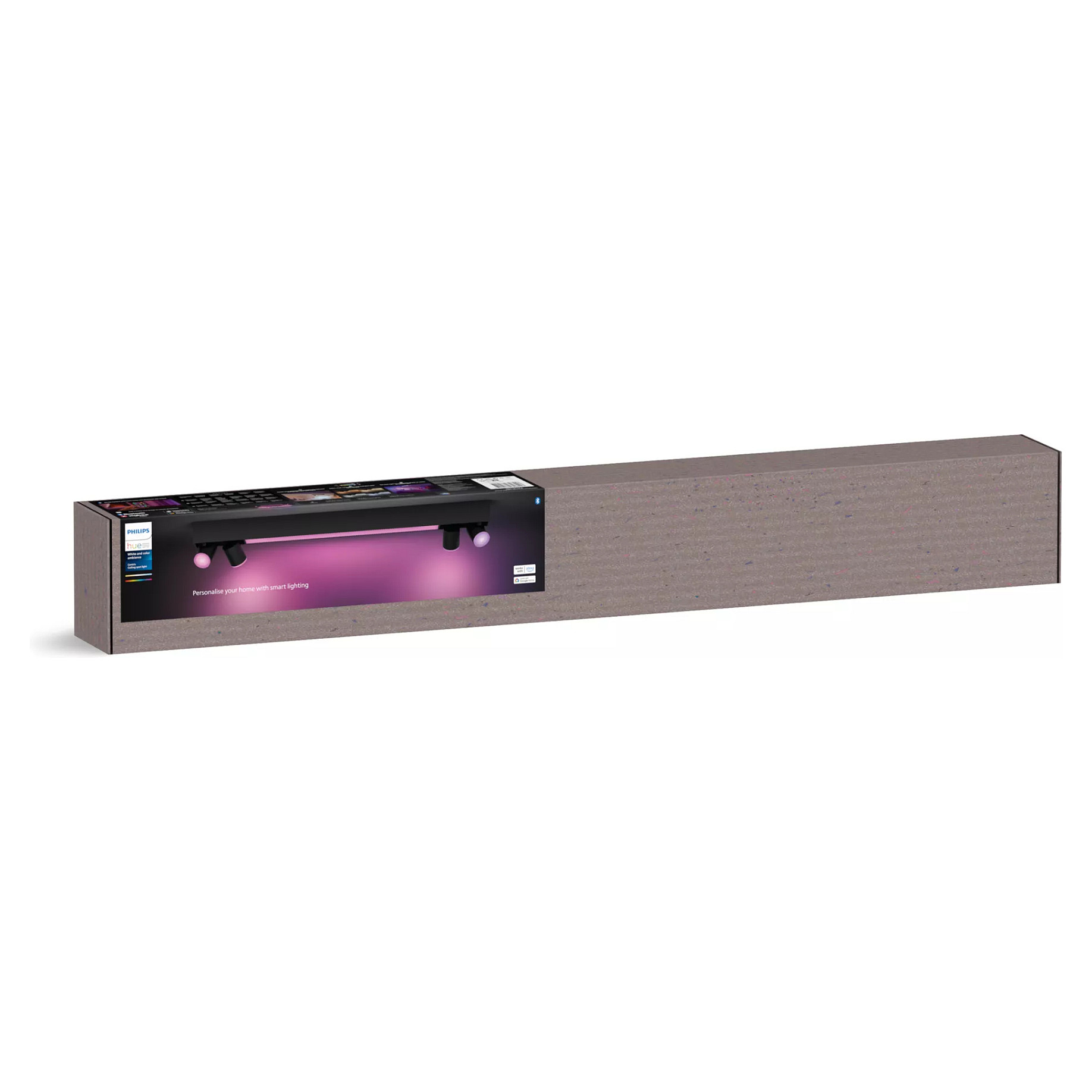 Stropna spot svjetiljka PHILIPS Hue Centris 4 (White and Color Ambiance, crna)-5