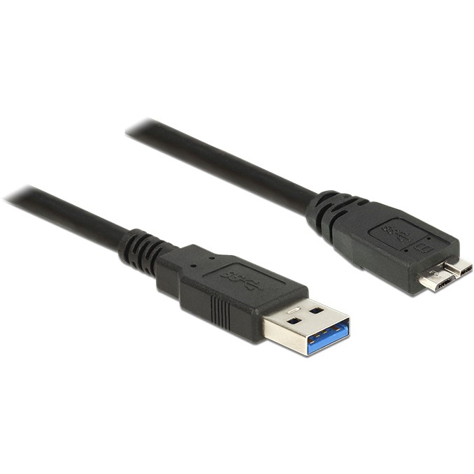 USB kabel DELOCK 3.0 A (M) na Micro-B (M) (2m, 5 Gbps, crni)-0