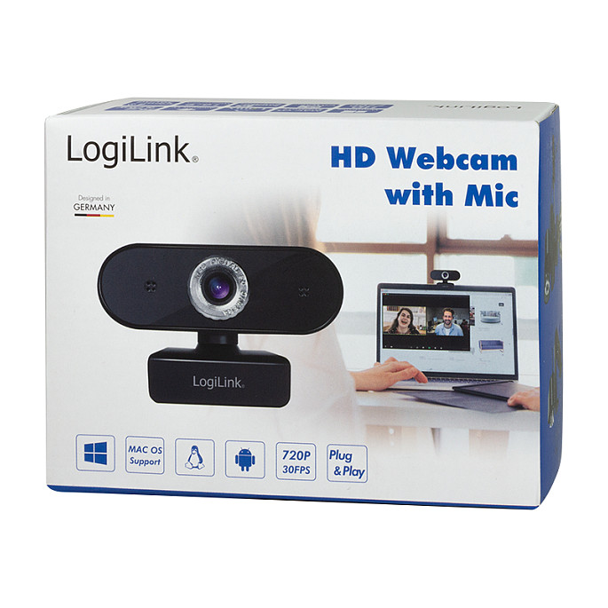 Web kamera LOGILINK UA0368 HD 720p s mikrofonom-8