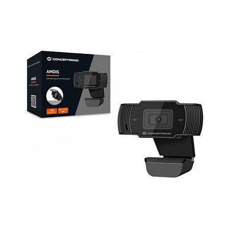 Web kamera CONCEPTRONIC 720p HD (1280x720, crna)-1