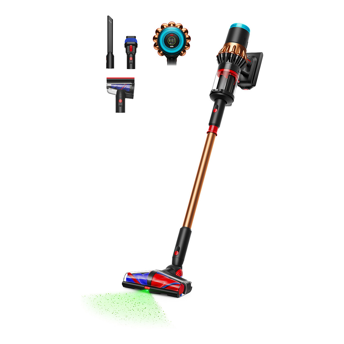 Štapni usisavač DYSON V16 Piston Animal, Crno/Bakreni (492963)-0