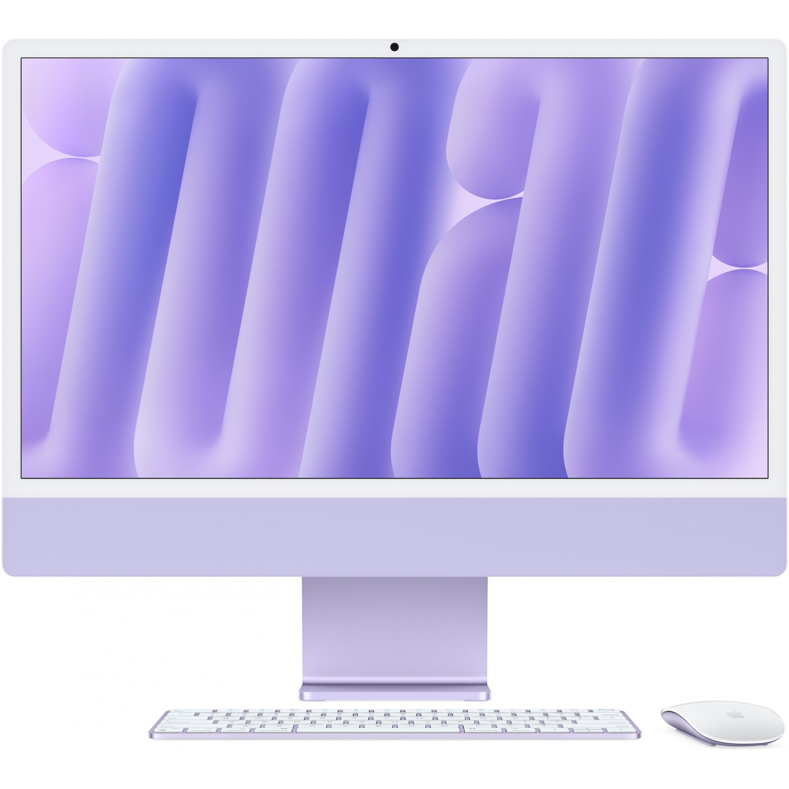 Stolno računalo APPLE iMac 24" M4 (10-jezgreni CPU/10-jezgreni GPU, 32GB RAM, 1TB SSD, Gigabit Ethernet, DE tipkovnica, Ljubičasti) Z1K7
