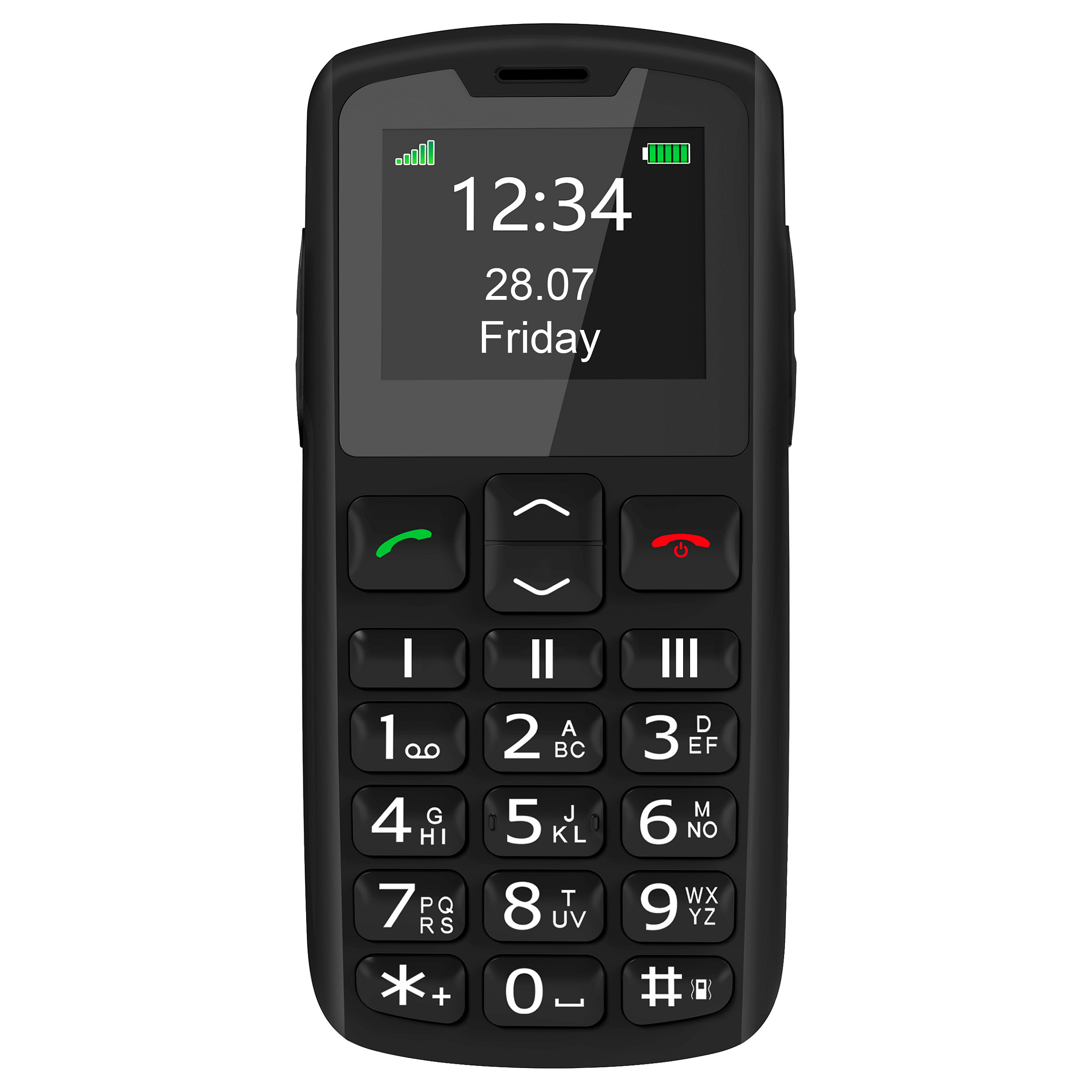 Klasični mobitel BEAFON SL230 (crni)-0