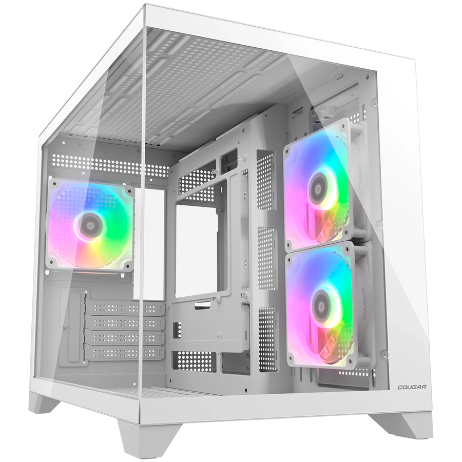 Kućište za računalo COUGAR GAMING FV270 RGB (Mid Tower, Bijelo)-0