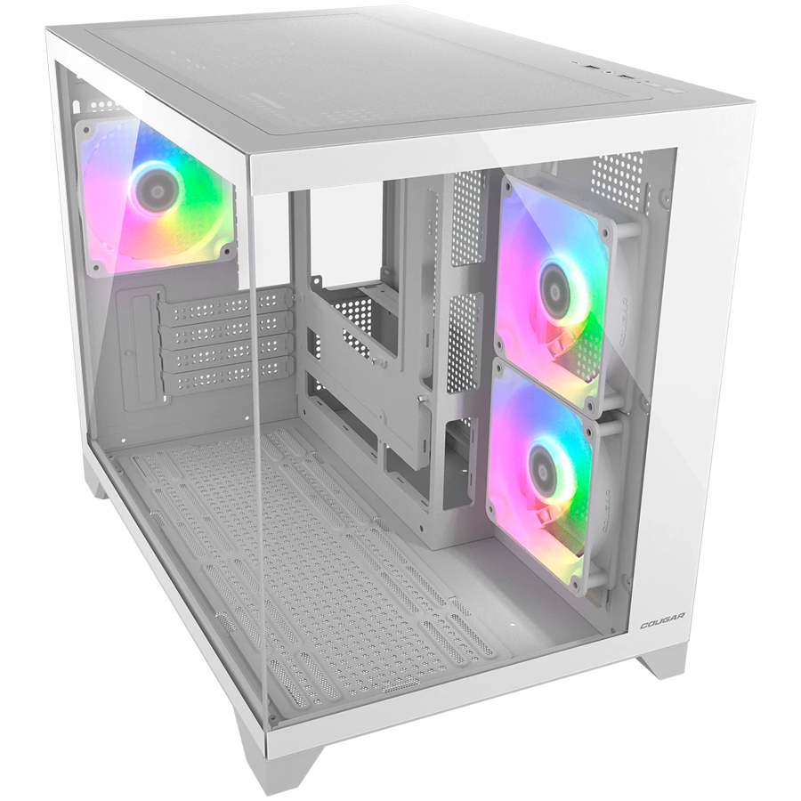 Kućište za računalo COUGAR GAMING FV270 RGB (Mid Tower, Bijelo)-1