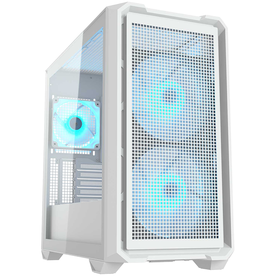 Kućište za računalo COUGAR GAMING MX600 Mini RGB (Mini Tower, bijelo)-0