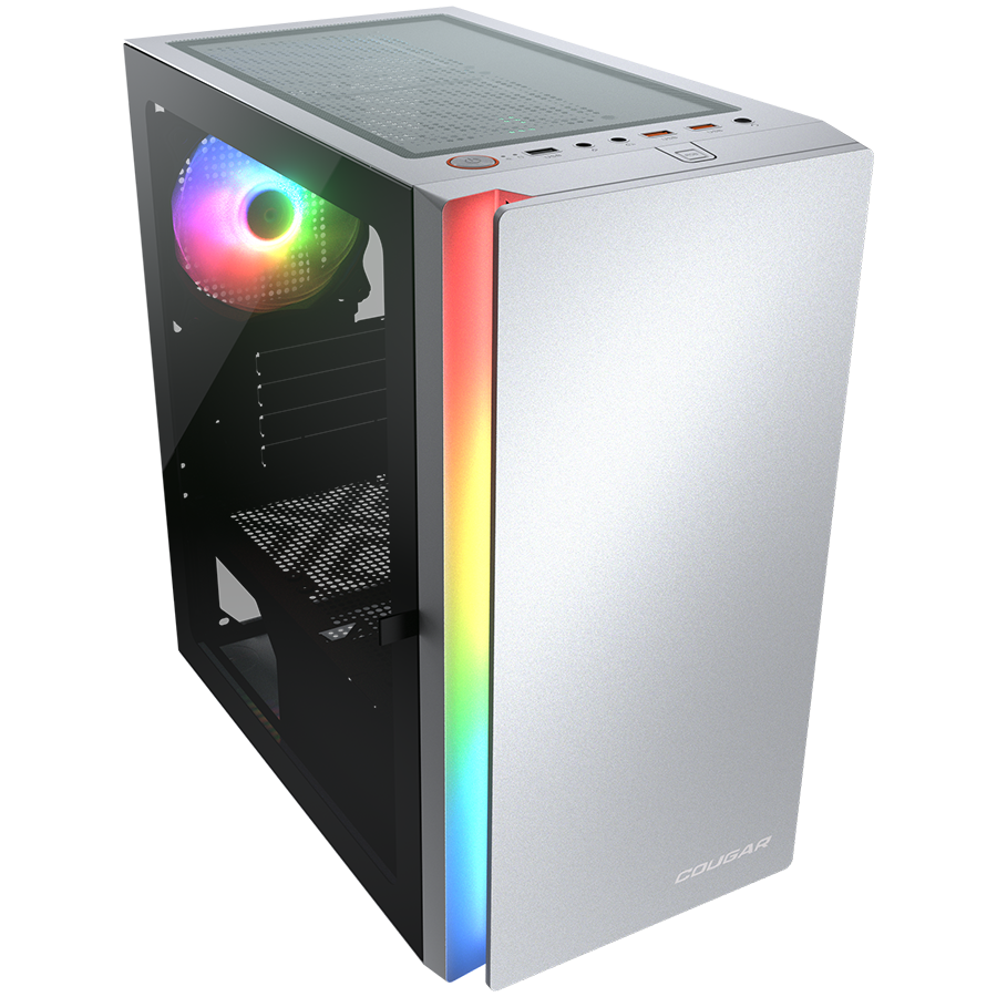 Kućište za računalo COUGAR GAMING Purity RGB (Mini Tower, bijelo)-2