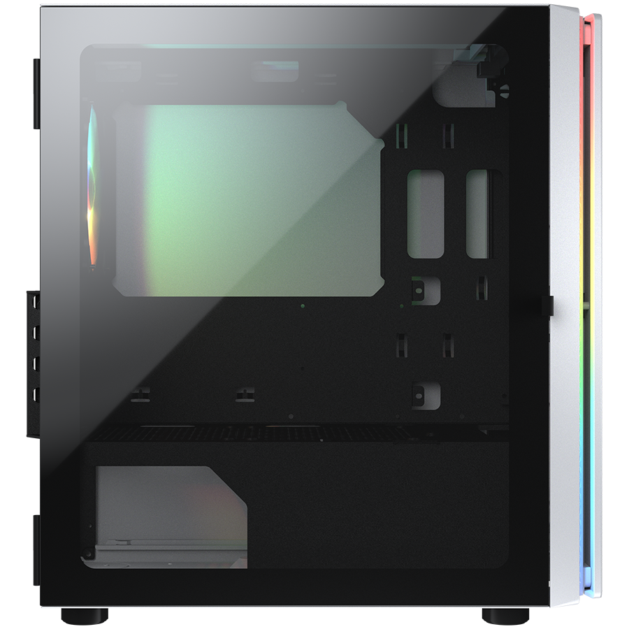 Kućište za računalo COUGAR GAMING Purity RGB (Mini Tower, bijelo)-4