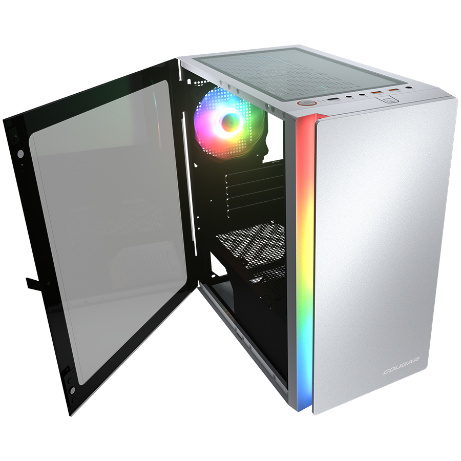 Kućište za računalo COUGAR GAMING Purity RGB (Mini Tower, bijelo)-7