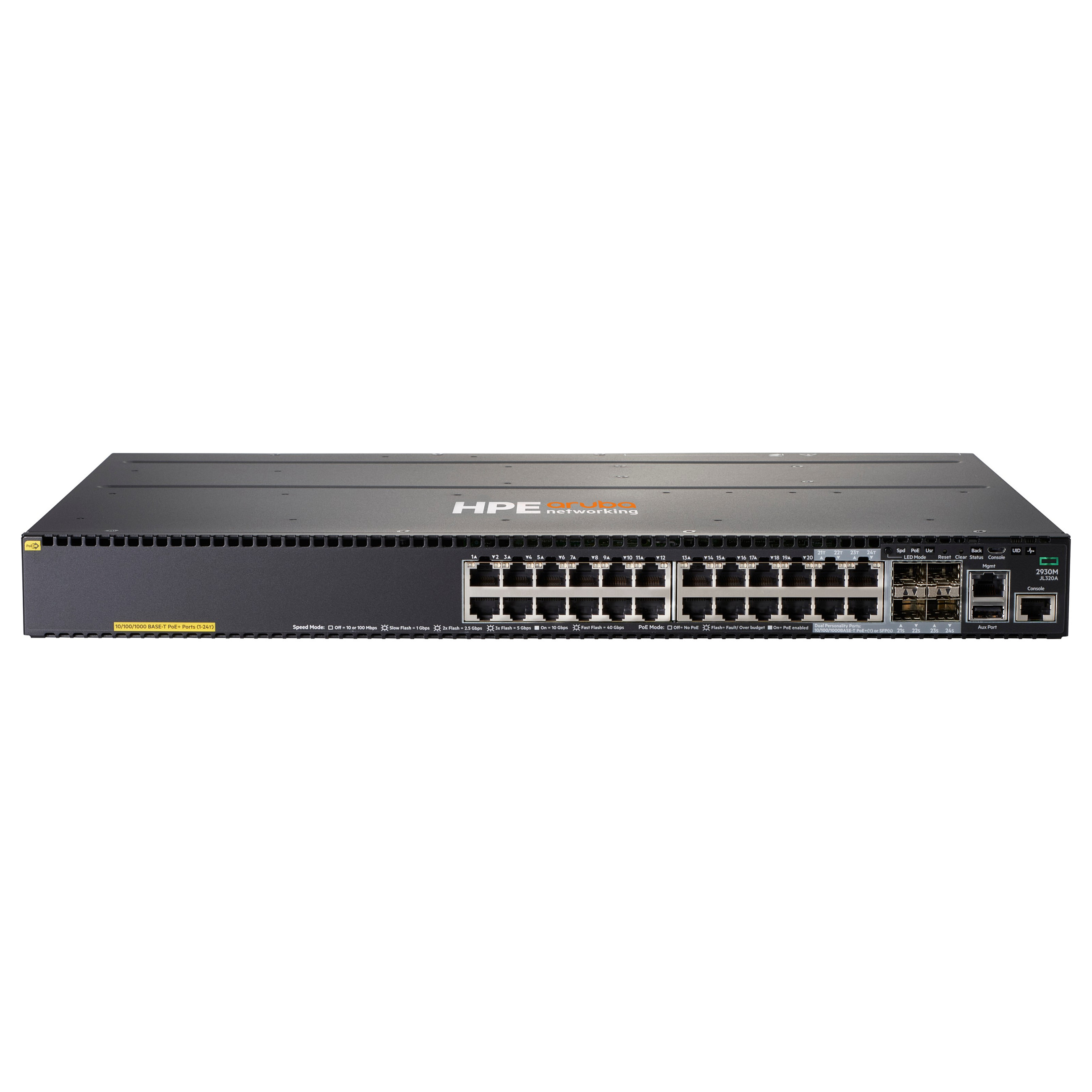 Mrežni Switch HPE ARUBA 2930M (24G PoE+, 1-slot)-0