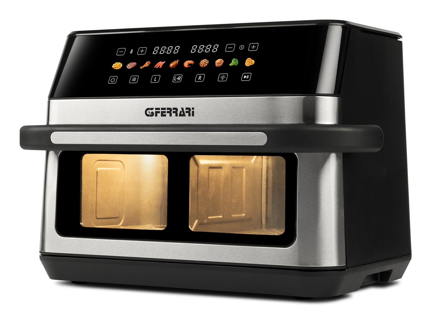 Friteza na vrući zrak G3 FERRARI G10223 (Dvostruka, 12L, 2200W, Crna/Inox)-0