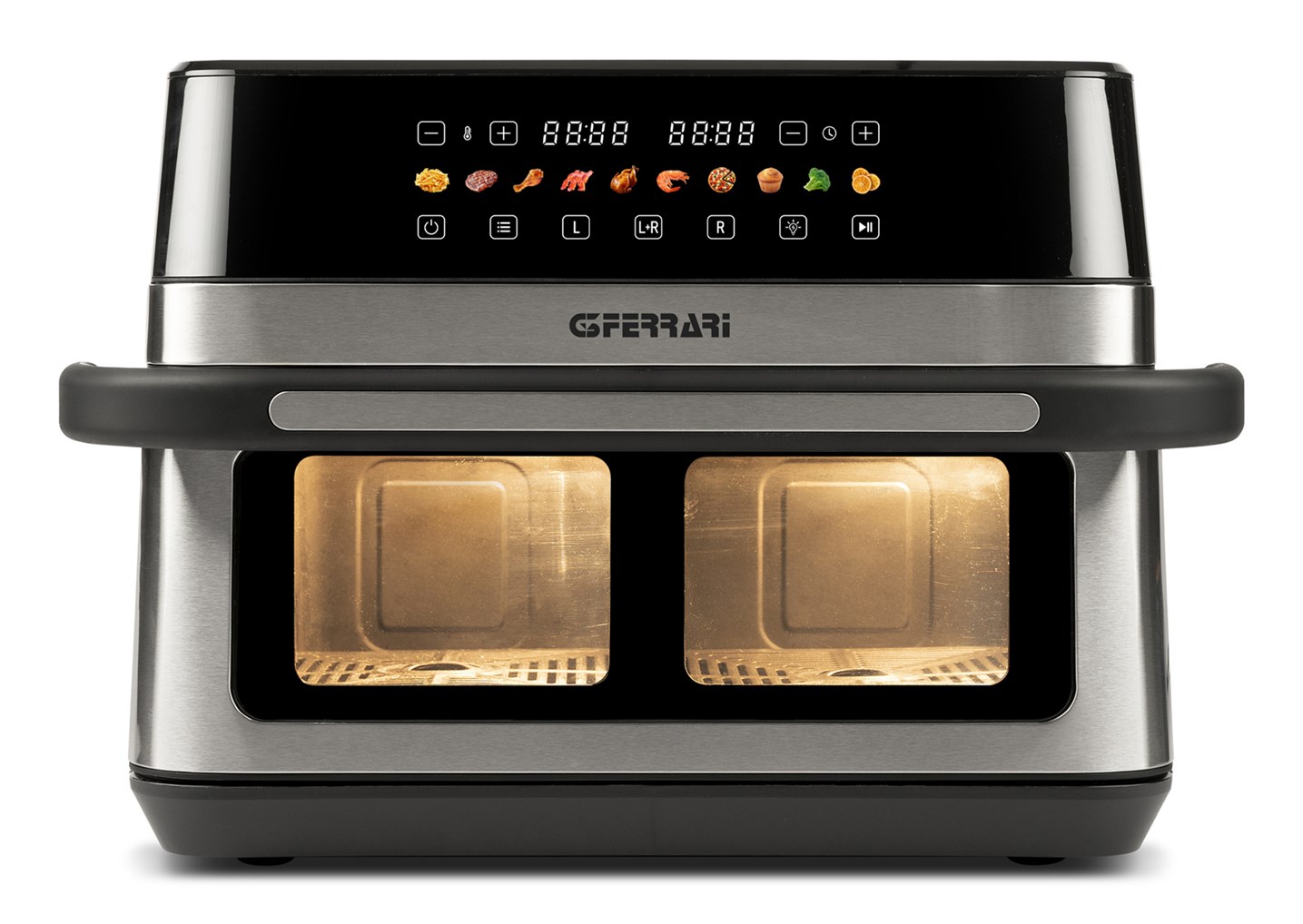 Friteza na vrući zrak G3 FERRARI G10223 (Dvostruka, 12L, 2200W, Crna/Inox)-1