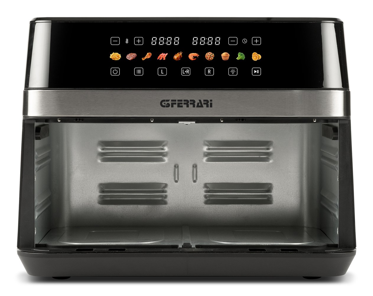 Friteza na vrući zrak G3 FERRARI G10223 (Dvostruka, 12L, 2200W, Crna/Inox)-2