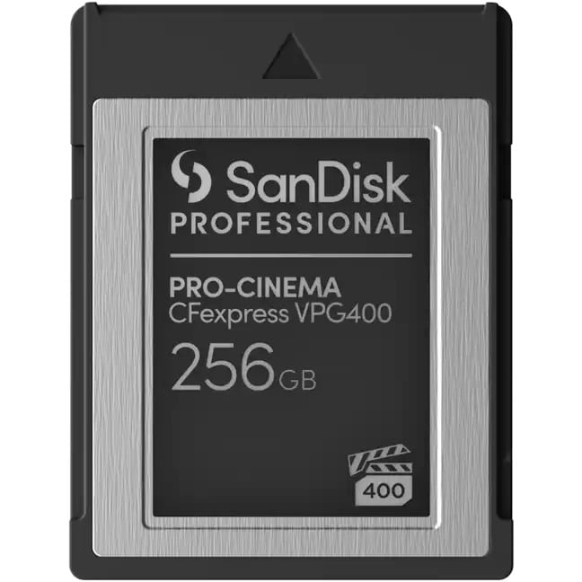 Memorijska kartica SANDISK Professional PRO-CINEMA CFexpress Type B (256GB, VPG400, 1700MB/s Read, 1400MB/s Write)