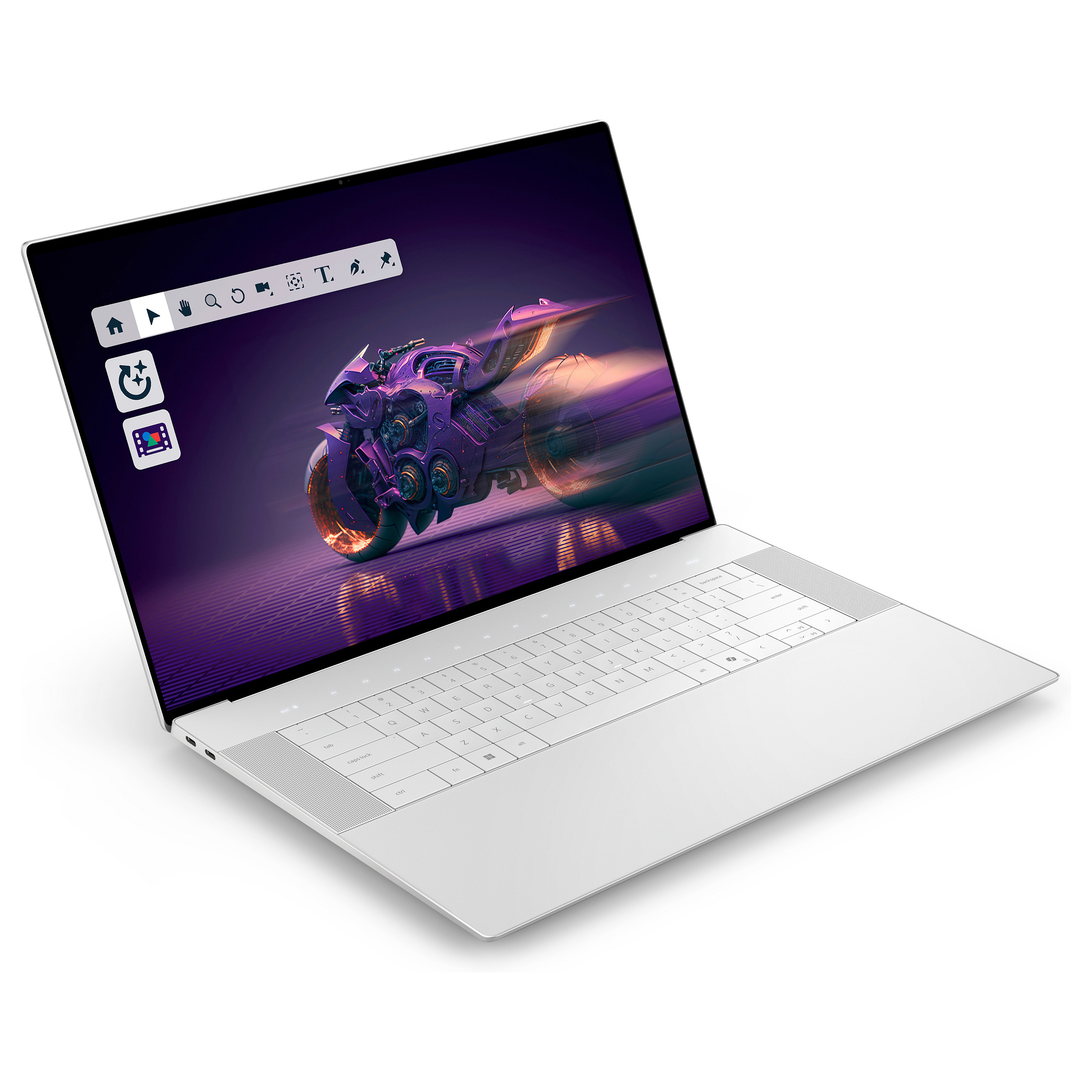 Laptop Dell 16 PREMIUM DA16250 (16", Intel Core Ultra 7 255HX, 32GB, 1TB SSD, GeForce RTX 5060, Windows 11 Pro) – internacionalna non HR tipkovnica-1