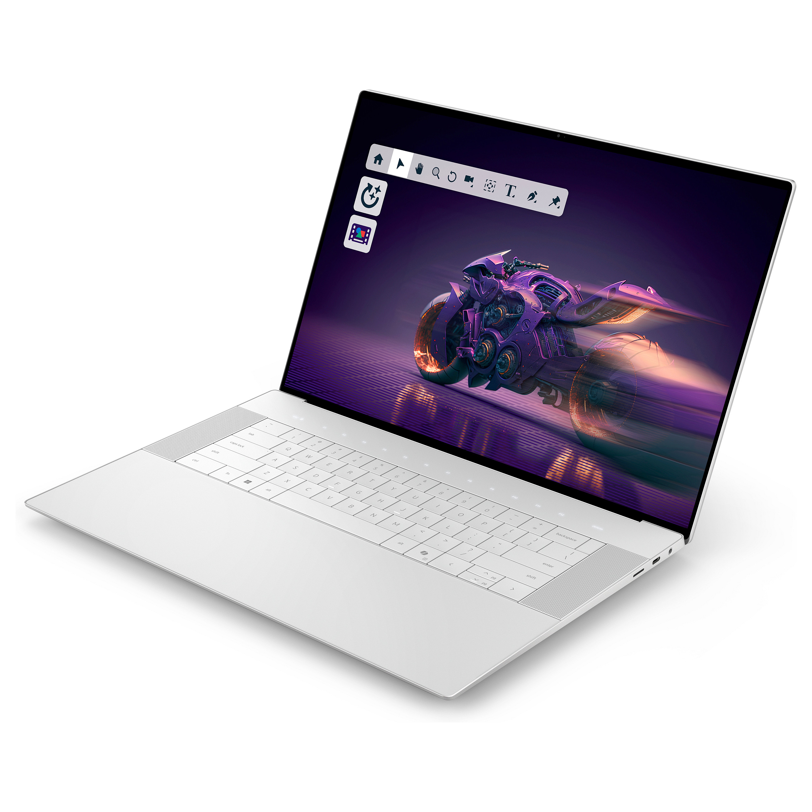 Laptop Dell 16 PREMIUM DA16250 (16", Intel Core Ultra 7 255HX, 32GB, 1TB SSD, GeForce RTX 5060, Windows 11 Pro) – internacionalna non HR tipkovnica-2