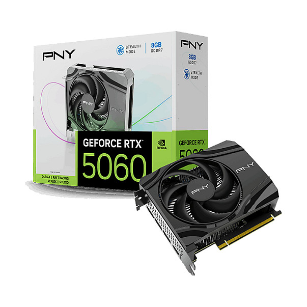 Grafička kartica PNY GeForce RTX 5060 (8GB GDDR7, Single Fan)-10