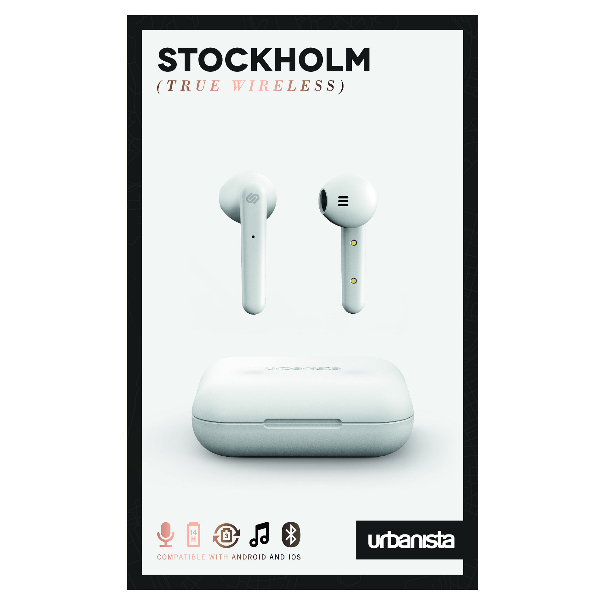 Bežične slušalice URBANISTA Stockholm (True Wireless, bijele)-2