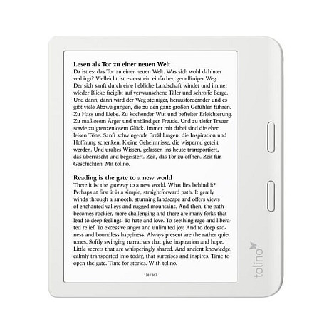 eBook čitač TOLINO Vision Color (32 GB, bijeli)-10