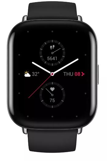 Pametni sat AMAZFIT Zepp E Square (1,65", AMOLED, BioTracker PPG, SpO₂, 5ATM, Onyx Black)-0
