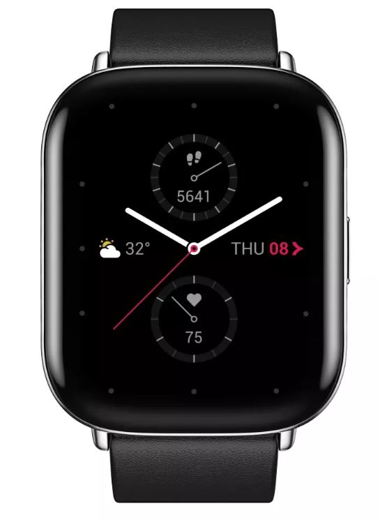 Pametni sat AMAZFIT Zepp E Square (1,65", AMOLED, BioTracker 2 PPG, SpO₂, 5ATM, Polar Night Black)-1