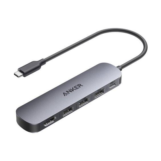 USB-C Hub ANKER Nano 7in1 (7-u-1, 4K HDMI, 100W PD)-3