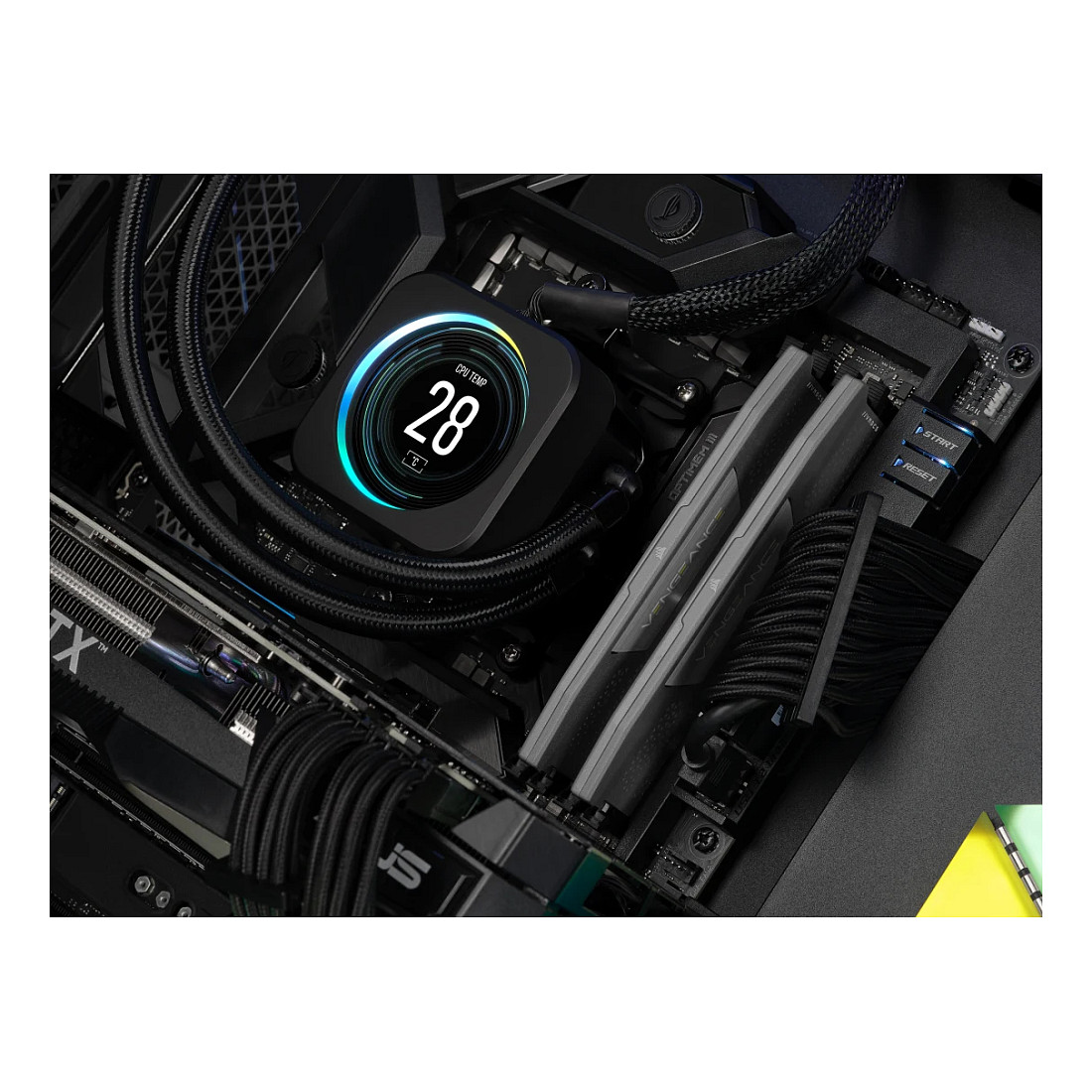 Memorija CORSAIR Vengeance (DDR5, 32GB (2x16GB), 6000MHz, CL30, AMD EXPO)-4