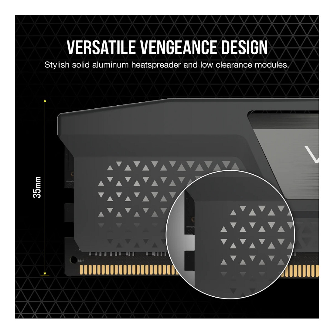 Memorija CORSAIR Vengeance (DDR5, 32GB (2x16GB), 6000MHz, CL30, AMD EXPO)-10