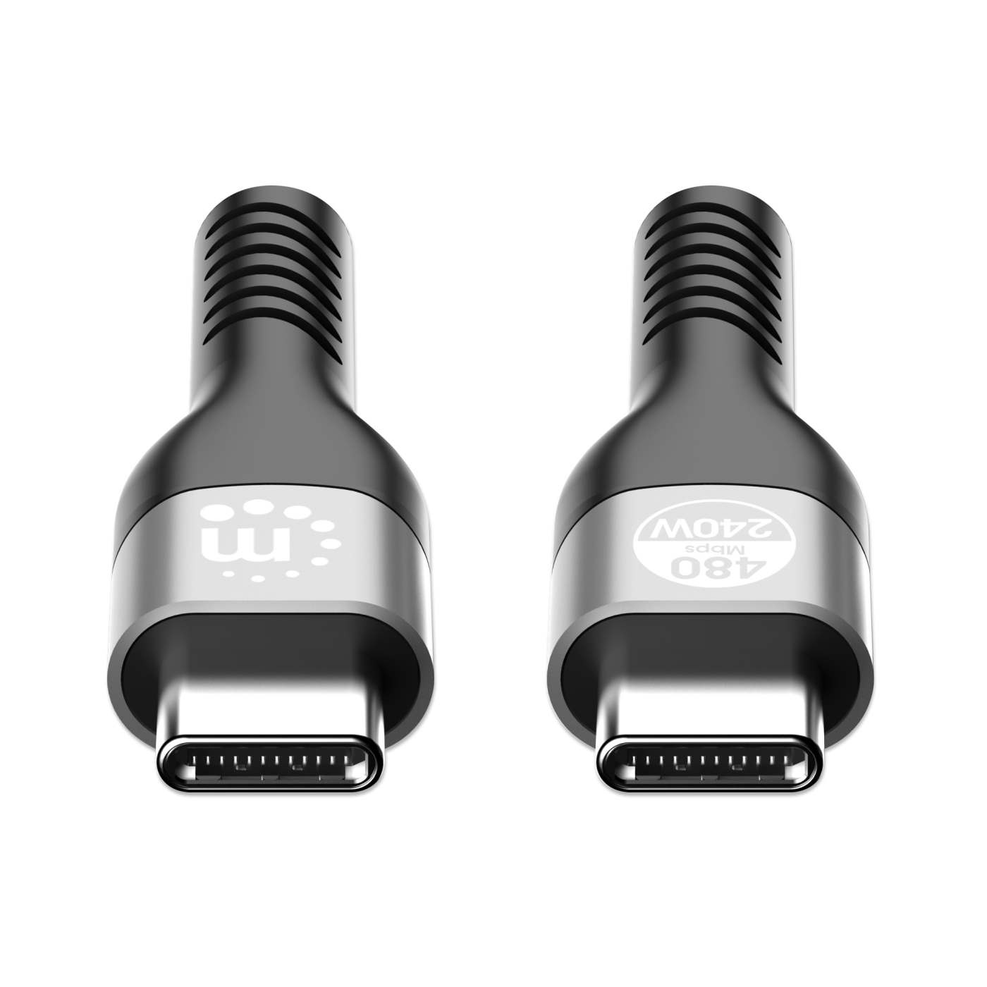 Kabel MANHATTAN USB-C na USB-C (PD 3.1, 240W, 480Mbps, 2m)-2