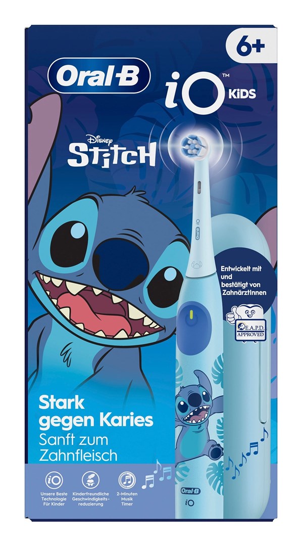 Dječja električna zubna četkica ORAL-B iO Kids Stitch (Plava)-1