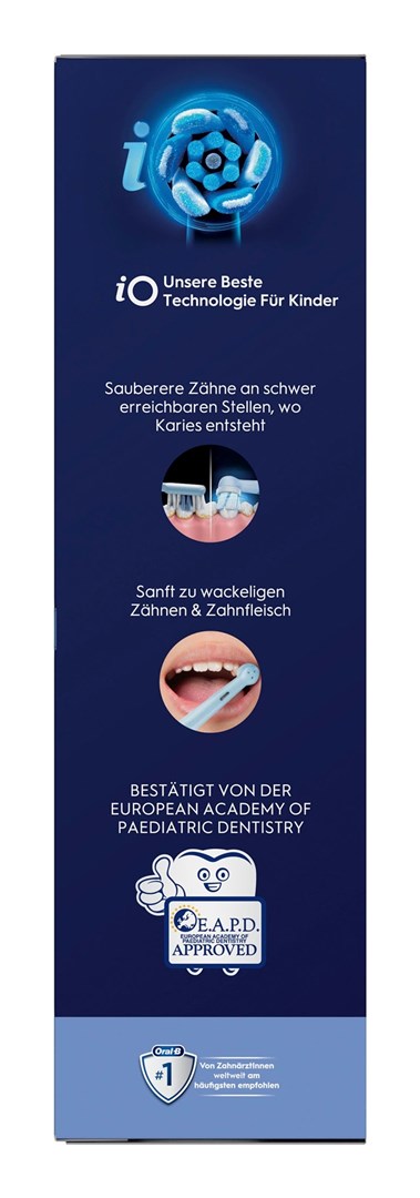 Dječja električna zubna četkica ORAL-B iO Kids Stitch (Plava)-3