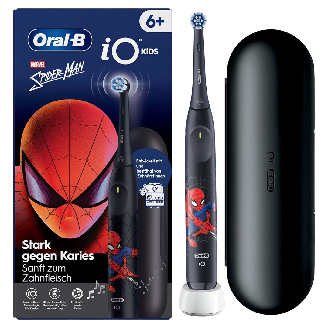 Električna četkica za zube ORAL-B iO Kids Spiderman (dječja, crna)