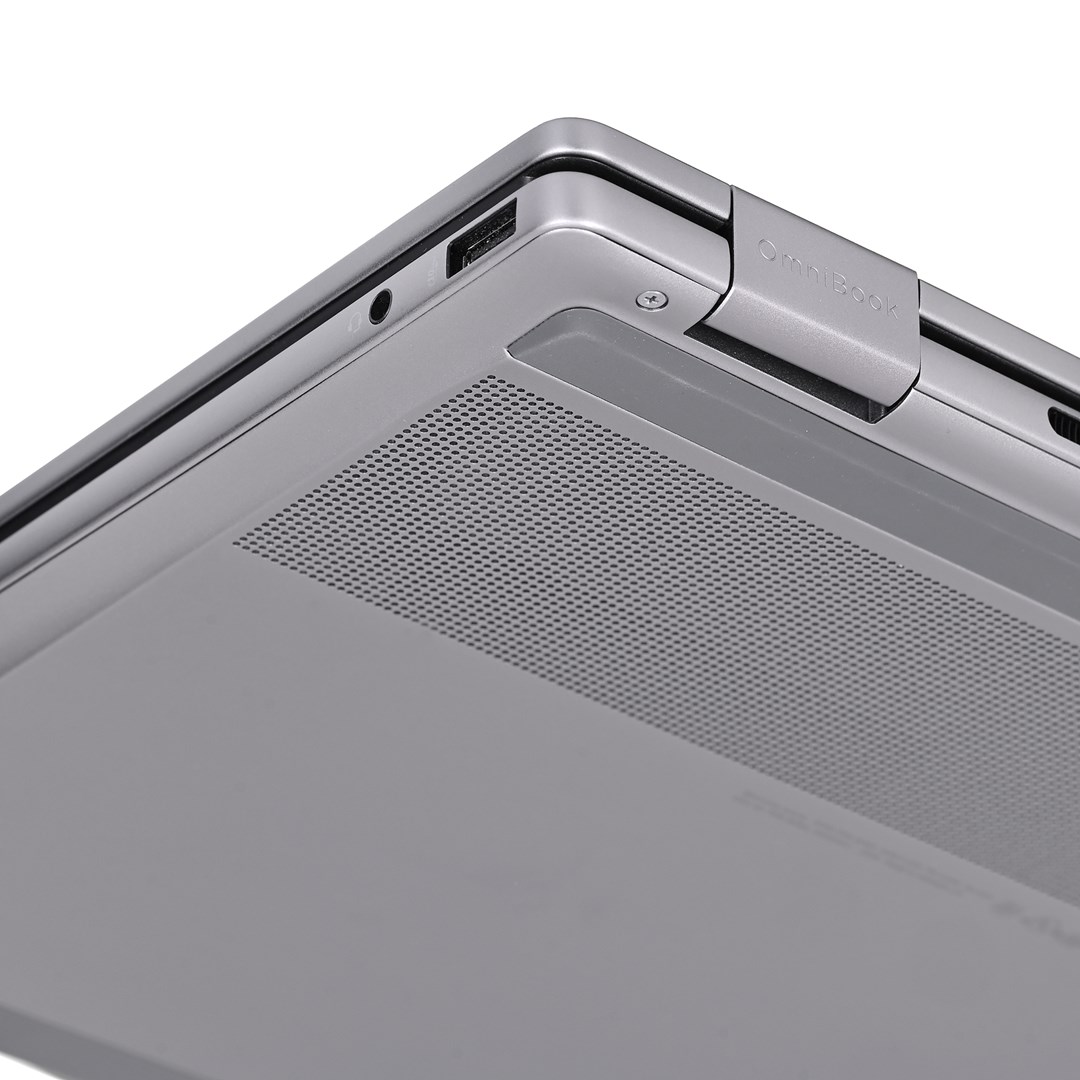 Laptop HP OmniBook Flip 14-FK0013D x360 (14", WUXGA Touch IPS, AMD Ryzen AI 5 340, 16GB, 512GB SSD, Windows 11) Meteor Silver – internacionalna non HR tipkovnica - REPACK-4