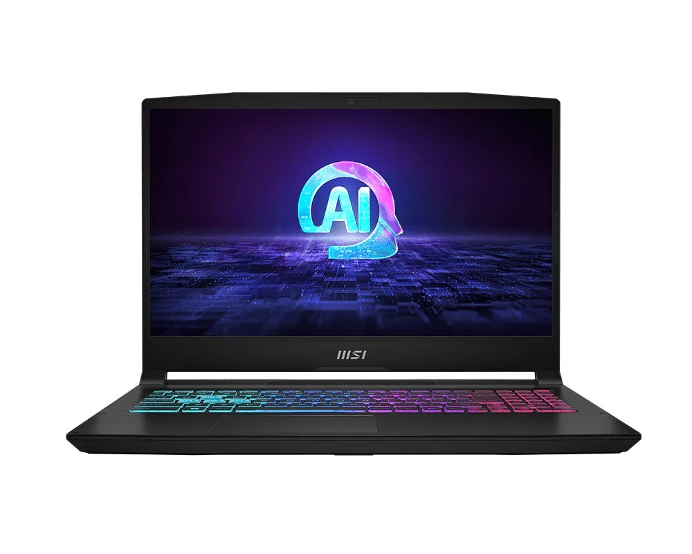Laptop MSI Katana A15 AI B8VE-637XPL (15,6", FHD, 144Hz, AMD Ryzen 9 8945HS, 16GB, 512GB SSD, GeForce RTX 4050 6GB, bez OS) – internacionalna non HR tipkovnica-0