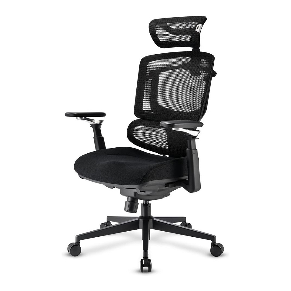 Uredska stolica SHARKOON OfficePal C50 (crna, ergonomska)