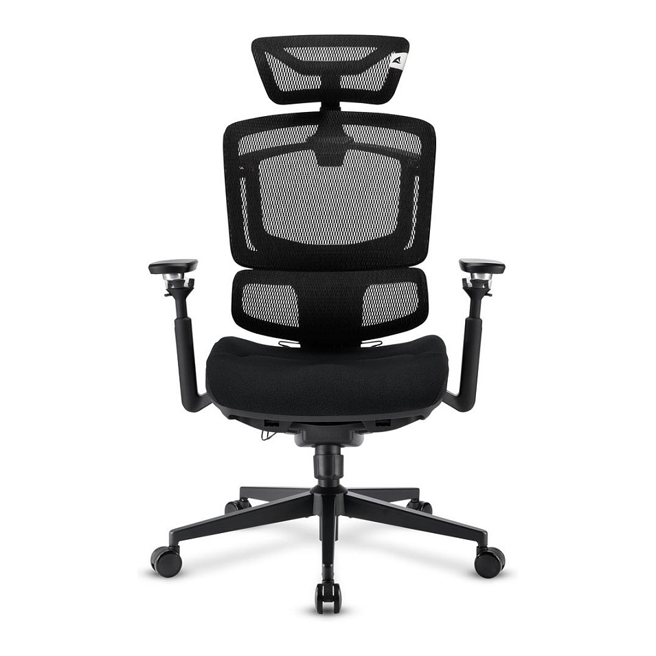 Uredska stolica SHARKOON OfficePal C50 (crna, ergonomska)-1