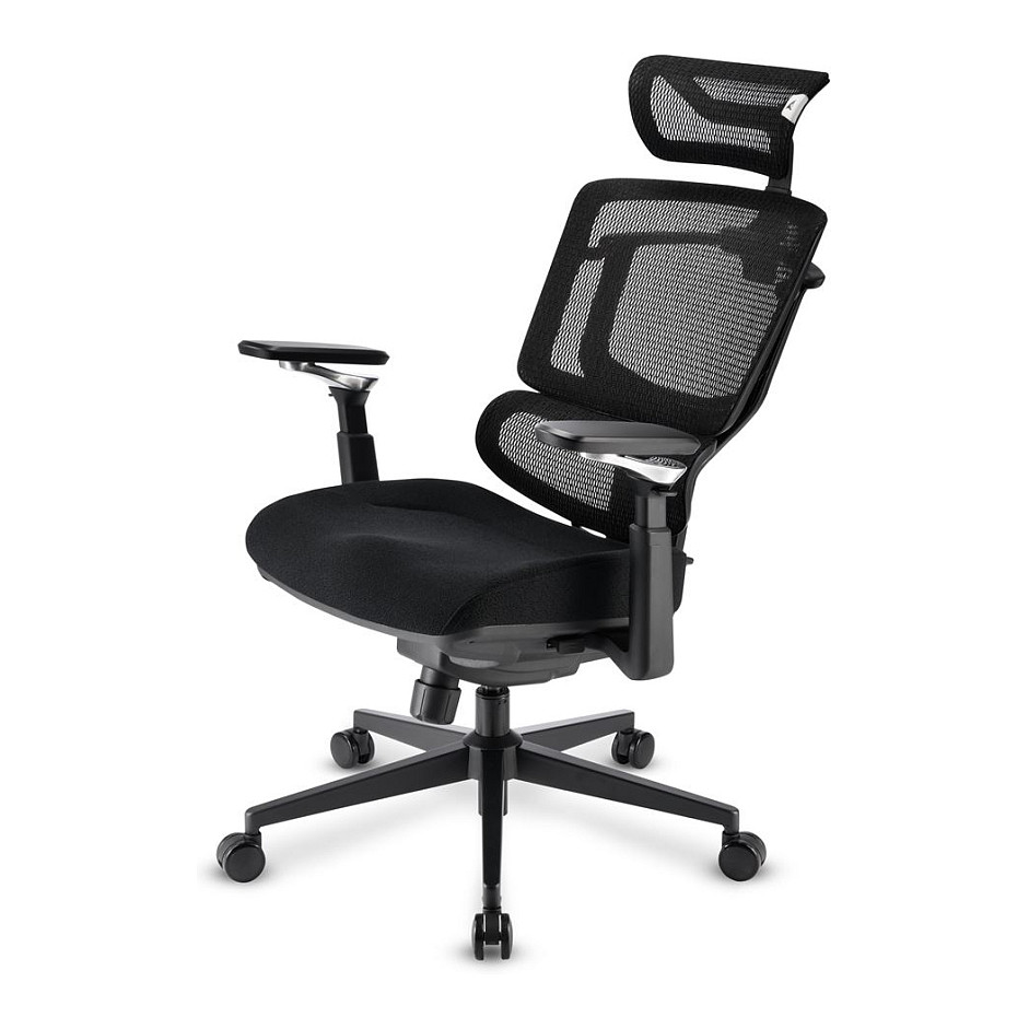 Uredska stolica SHARKOON OfficePal C50 (crna, ergonomska)-4