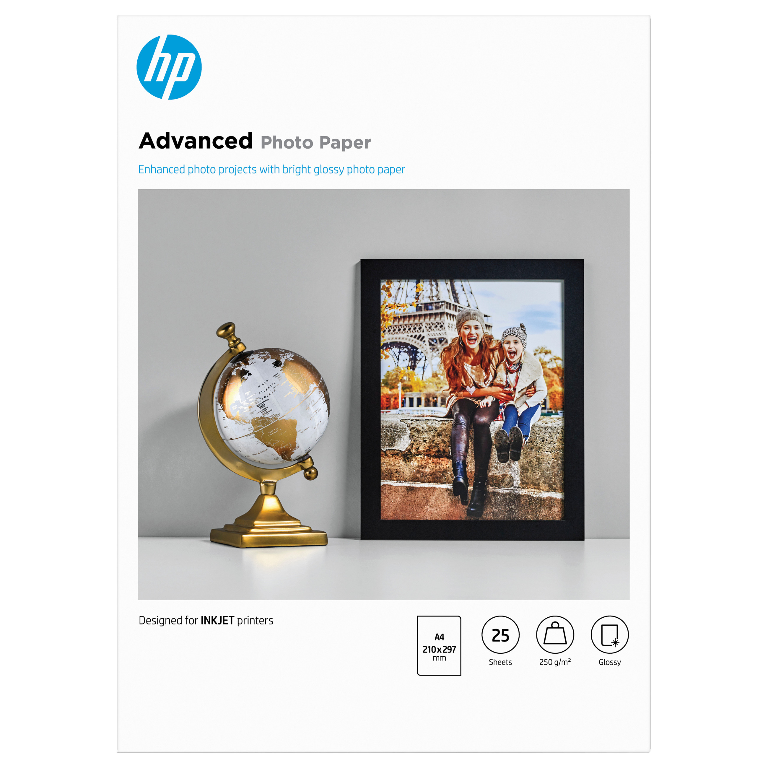 Foto papir HP Advanced Q5456A (A4, 250g, 25 listova, sjajni)-0