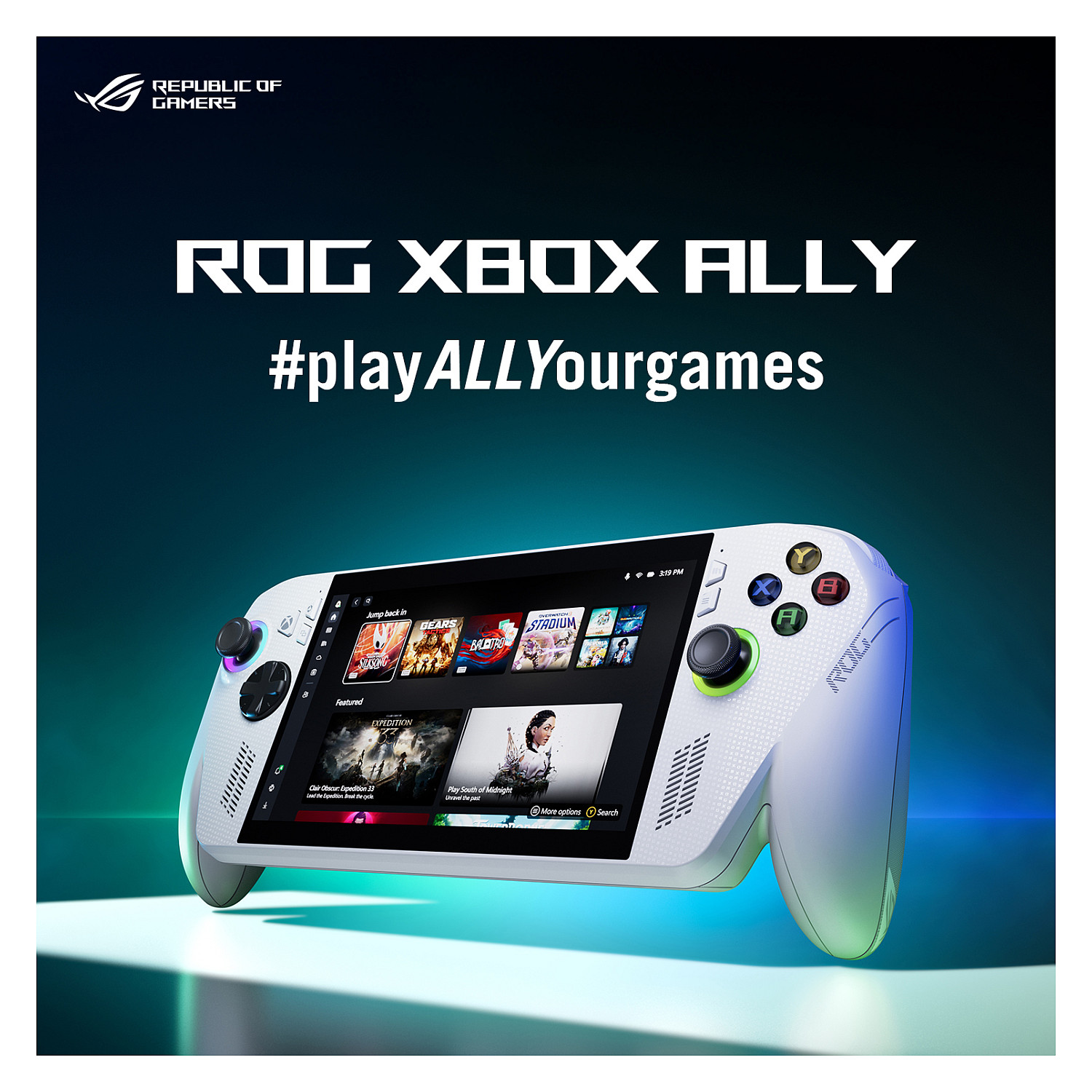 Prijenosna igraća konzola ASUS ROG Ally RC73YA-NH002W (AMD Ryzen Z1, 7" FHD 120Hz, 16GB RAM, 512GB SSD, Windows 11)-9