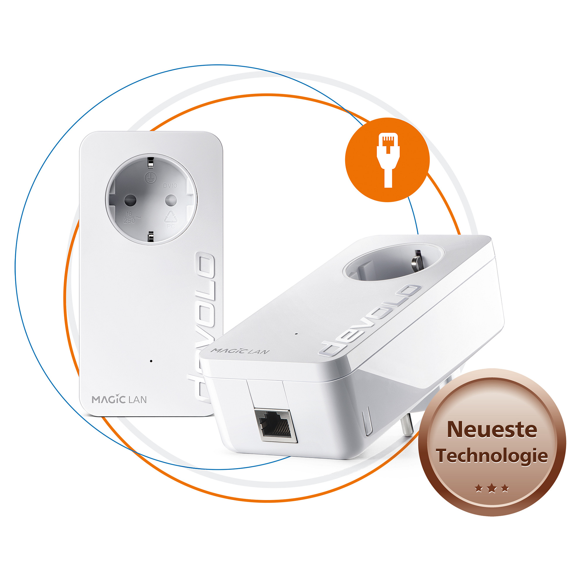 Powerline adapter DEVOLO Magic 1 LAN Starter Kit (do 1200 Mbit/s, 2 adaptera, G.hn)-1
