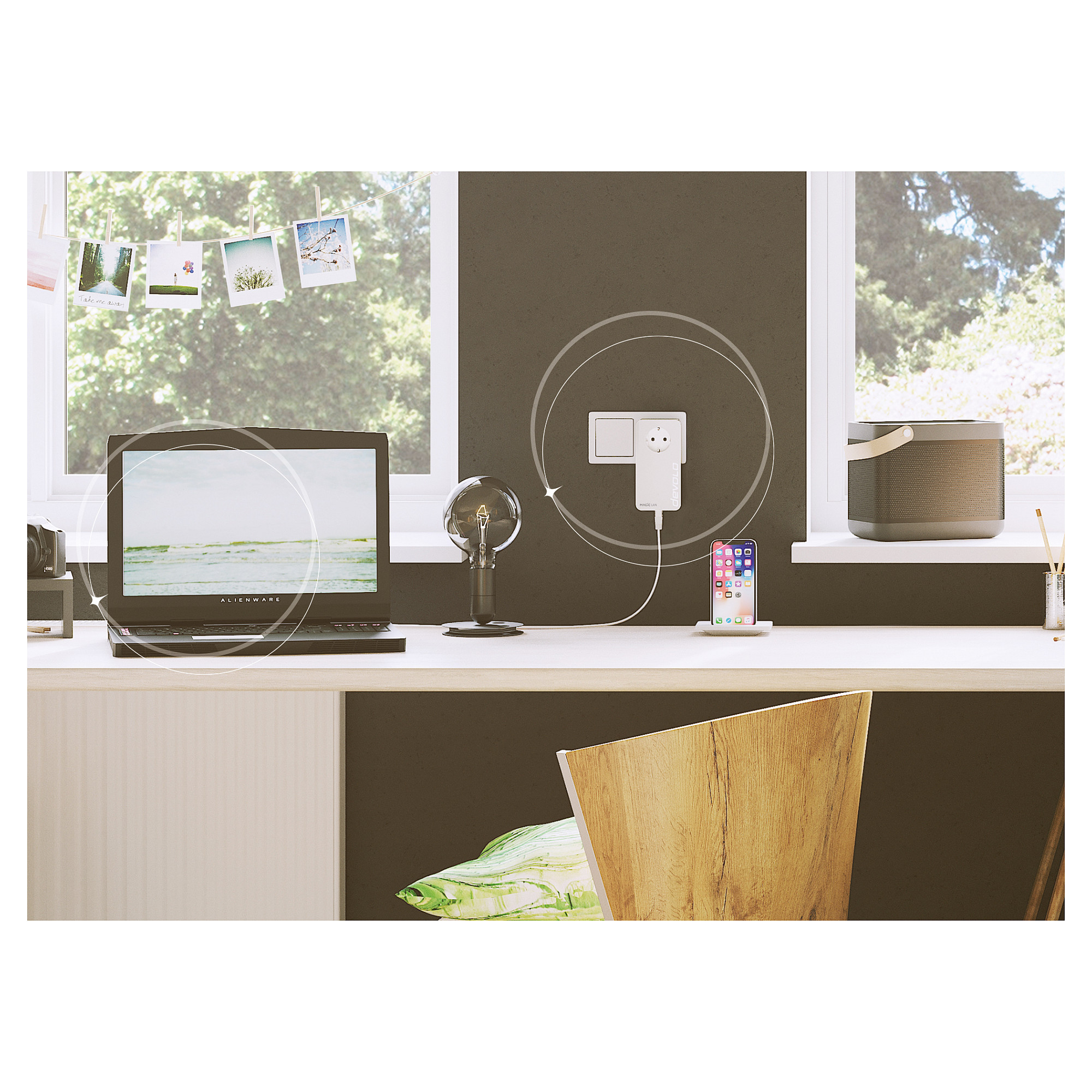 Powerline adapter DEVOLO Magic 1 LAN Starter Kit (do 1200 Mbit/s, 2 adaptera, G.hn)-4