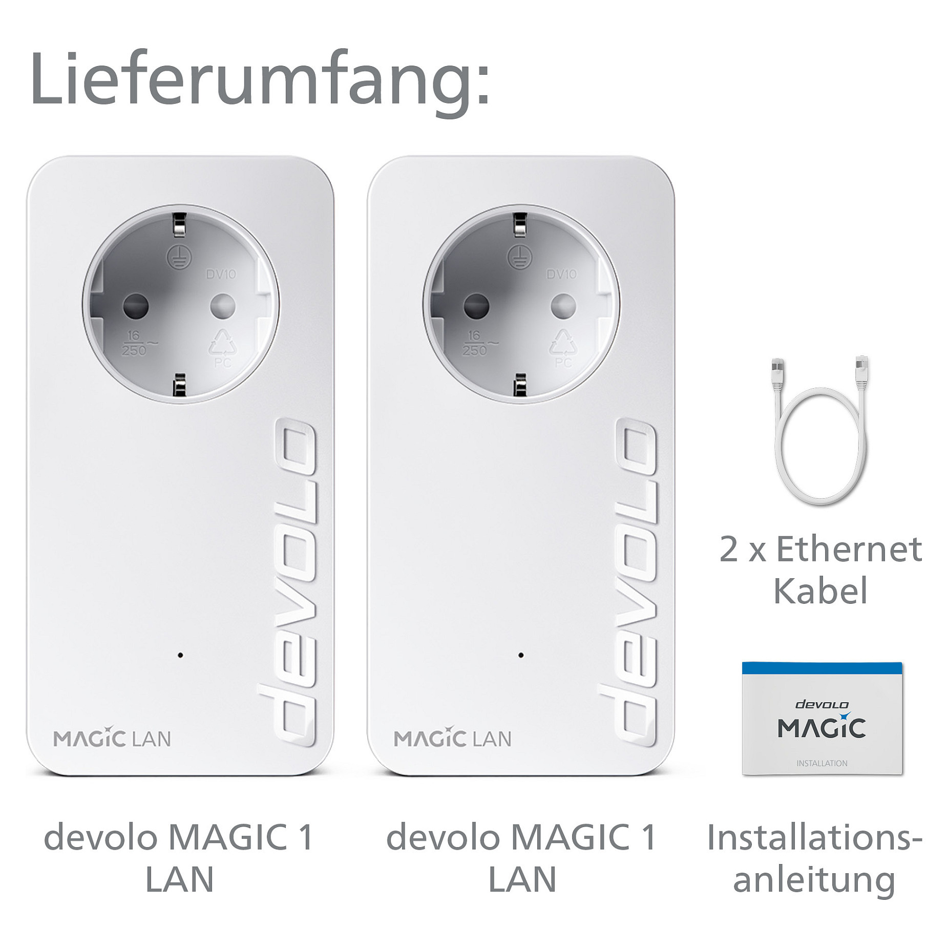 Powerline adapter DEVOLO Magic 1 LAN Starter Kit (do 1200 Mbit/s, 2 adaptera, G.hn)-5