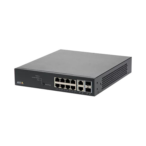 Mrežni switch AXIS T8508 (8x Gigabit PoE+, 2x SFP, 130W)